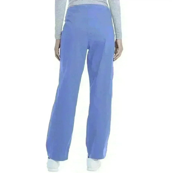 NWT Unisex Scrubstar Core Essentials Scrub Pants Drawstring Tie Size L, 3XL Blue - Picture 2 of 10
